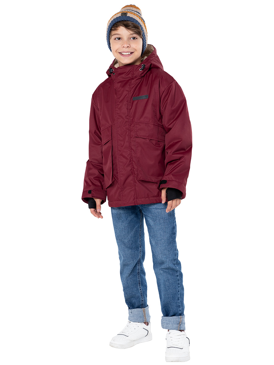 Куртка детская NIKASTYLE 4м3524, красный, 146