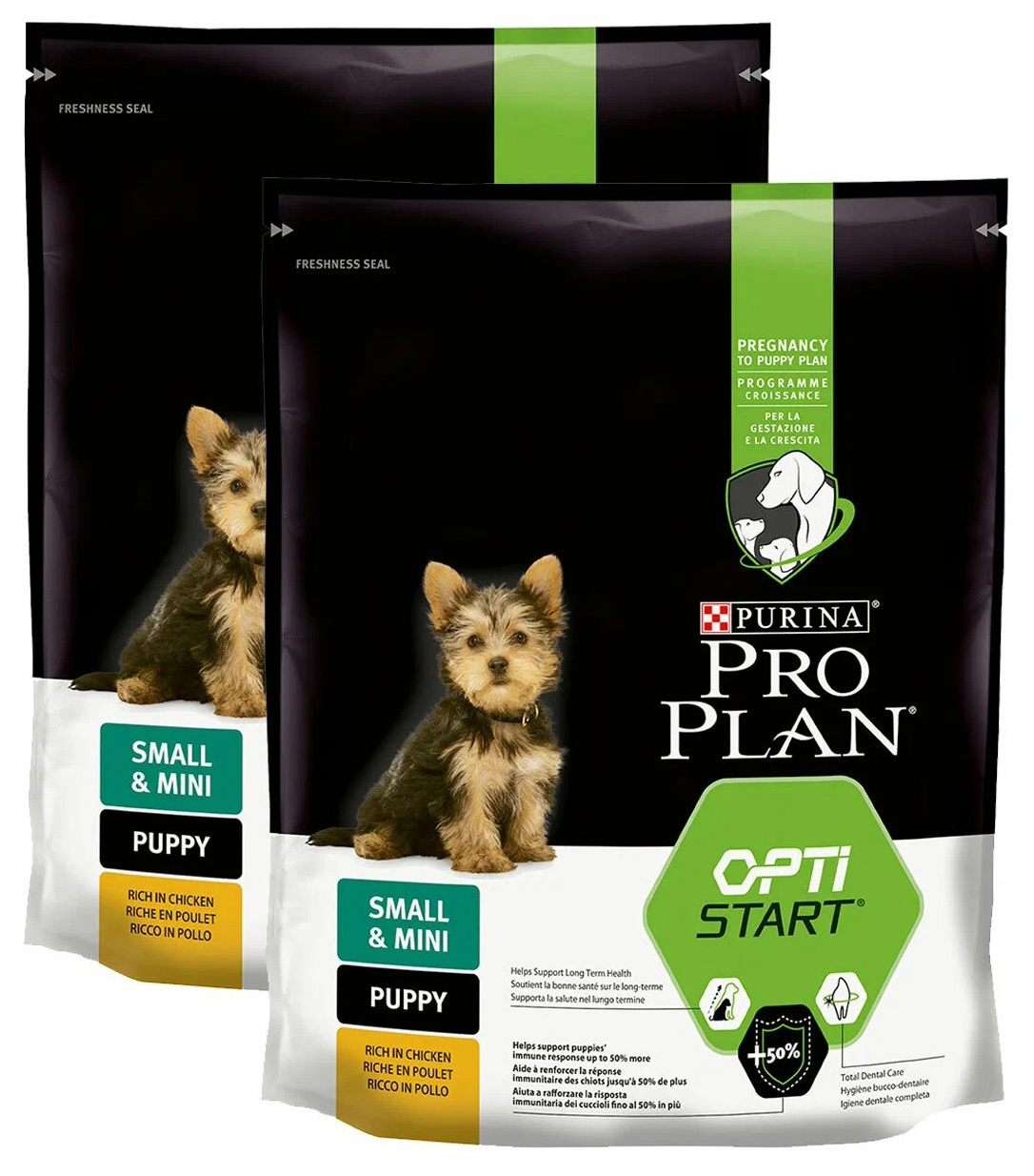 

PRO PLAN PRO PLAN OPTISTART PUPPY SMALL & MINI для щенков маленьких пород с курицей и рисо