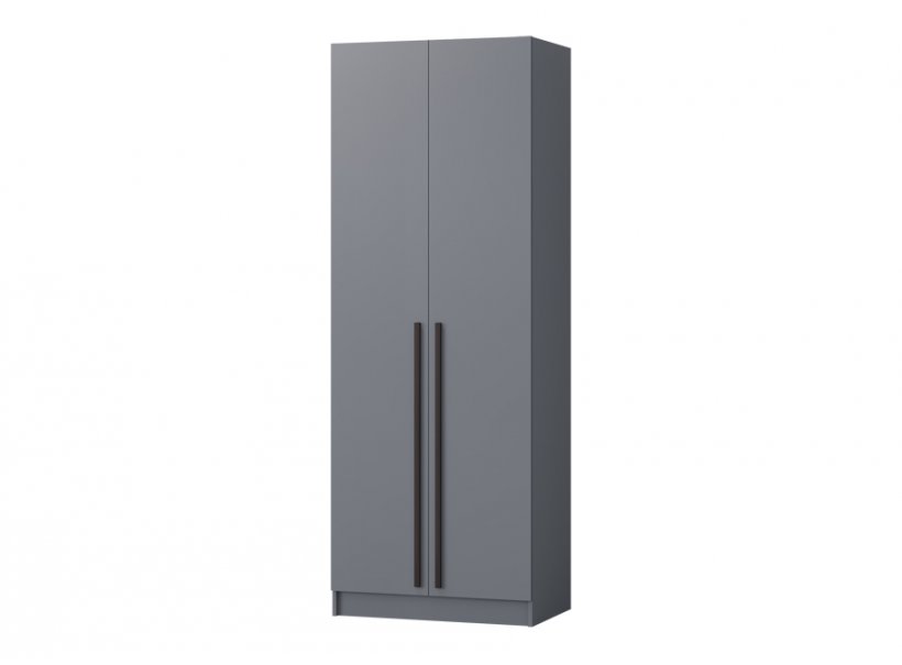 

Шкаф Регион 058 Бастион графит 80x52x220 см, Серый, Бастион