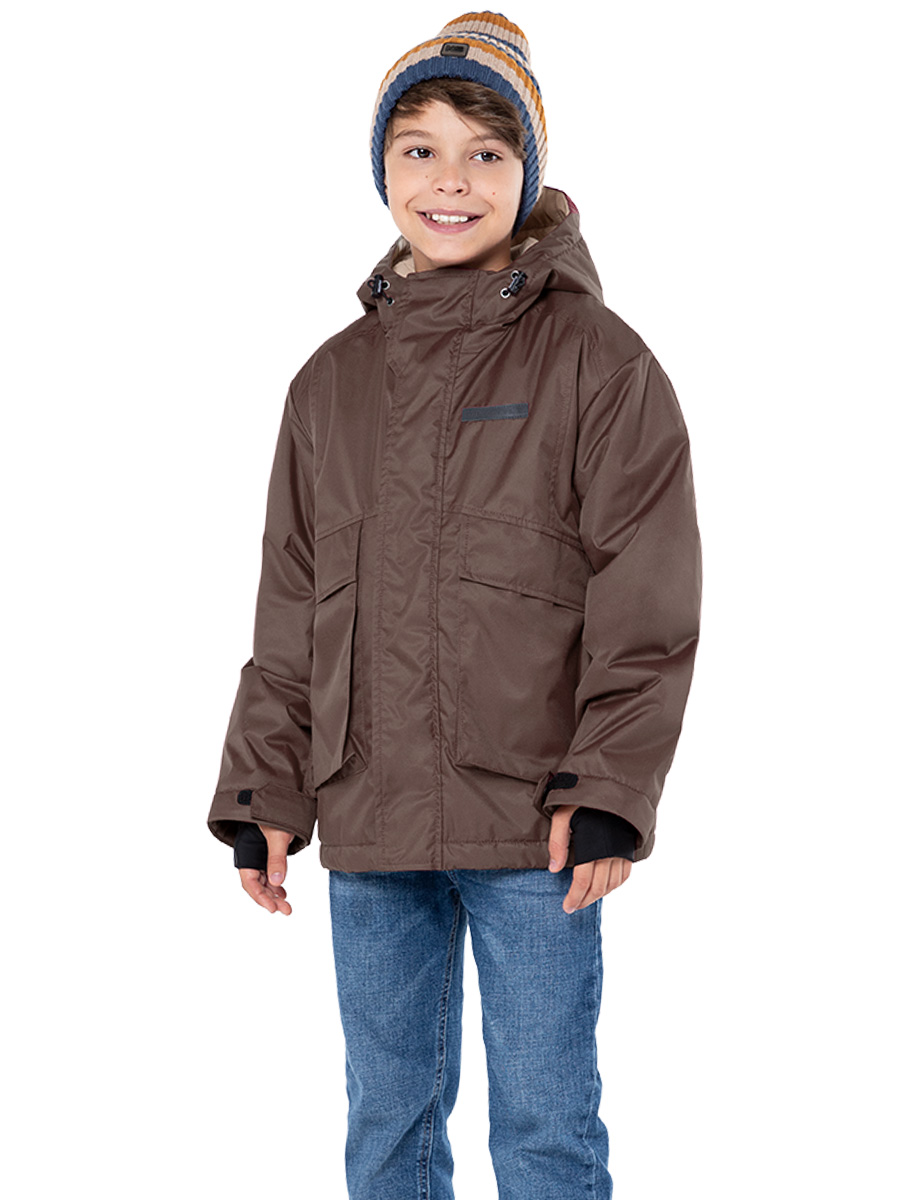 

Куртка детская NIKASTYLE 4м3524, коричневый, 140, 4м3524