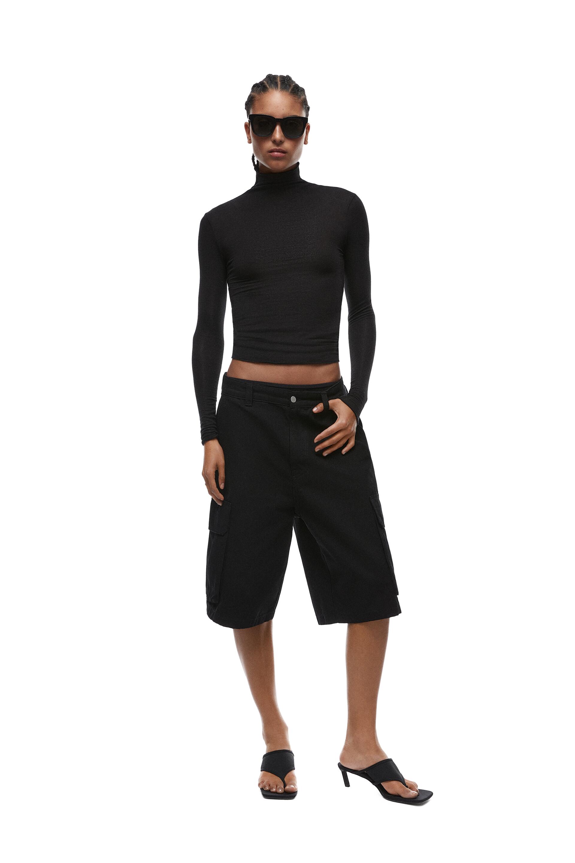 

Шорты мужские ZARA 04164410 черные 38 (доставка из-за рубежа), Черный, 04164410