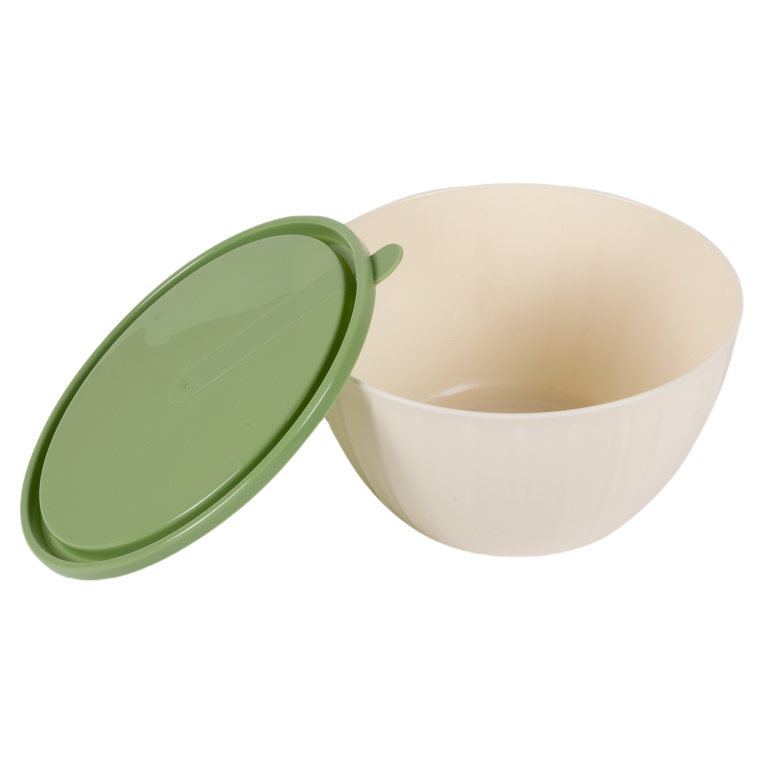 

Салатник Green Republic 2,8л с крышкой (лён)