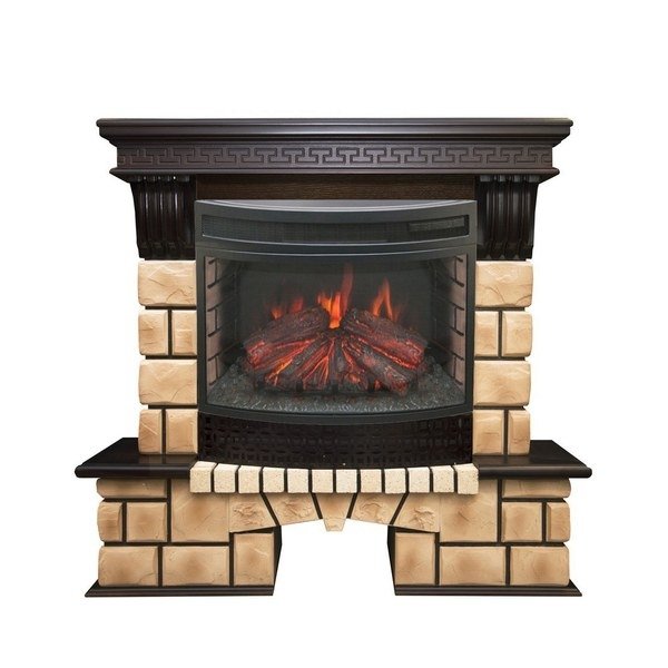 

Камин для дачи Real-Flame Stone Brick 25/25,5 с очагом Firefield 25 S IR, Stone Brick 25/25,5 с очагом Firefield 25 S IR