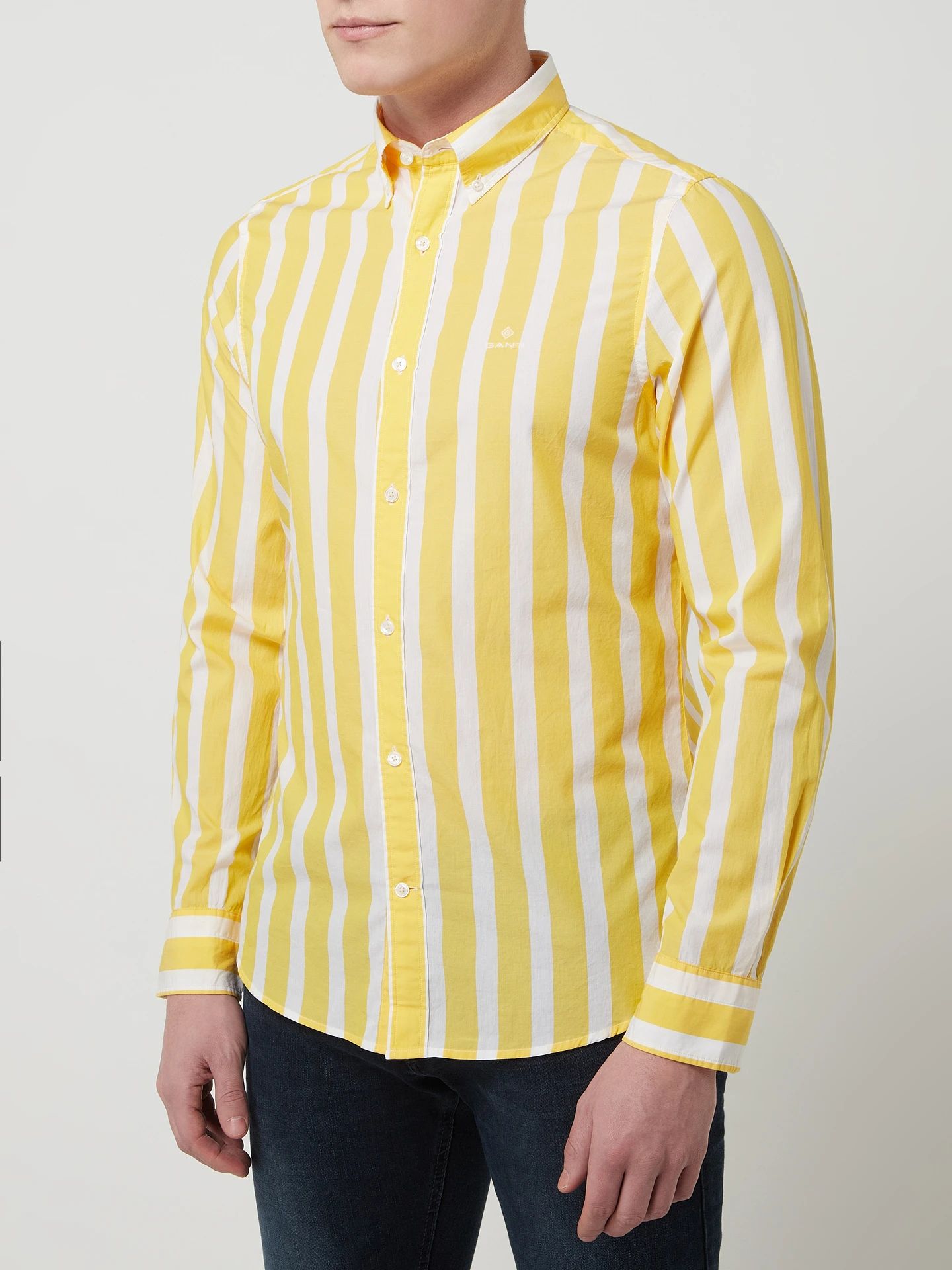 

Рубашка мужская GANT 3034532 желтая L, 3034532