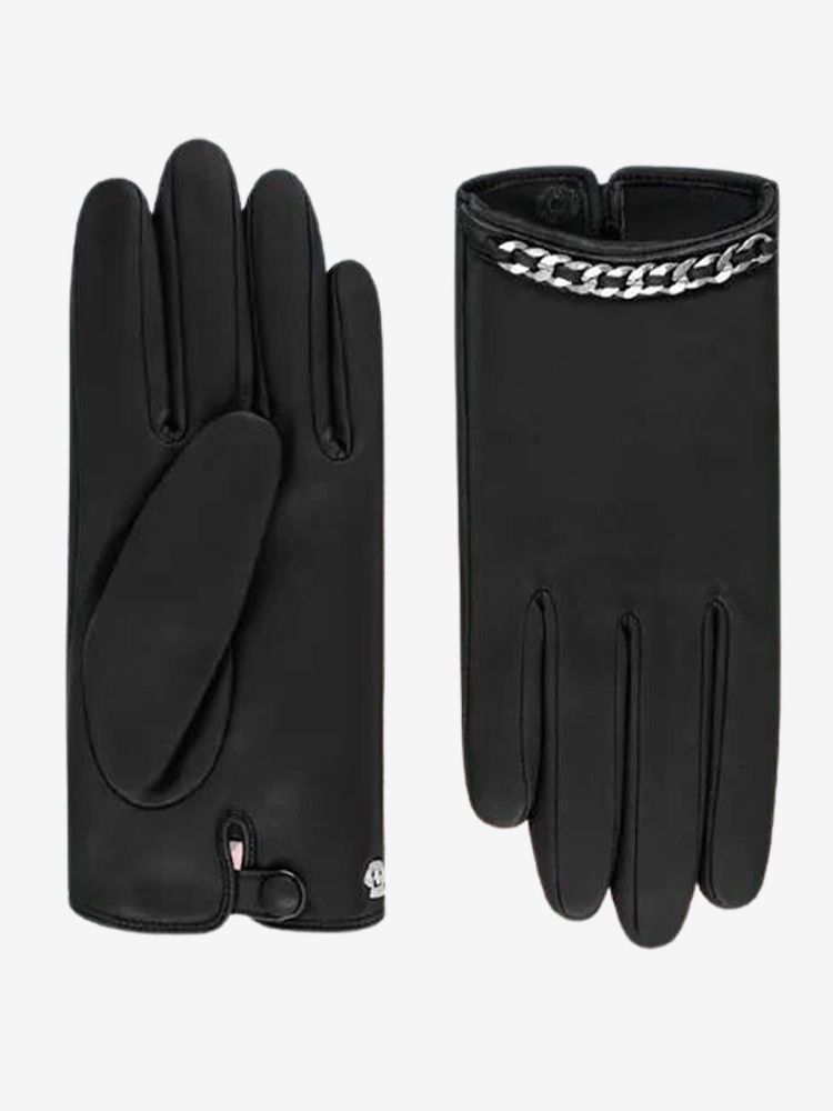 

Перчатки женские ROECKL 11012-465 черные, р.7.5, 11012-465