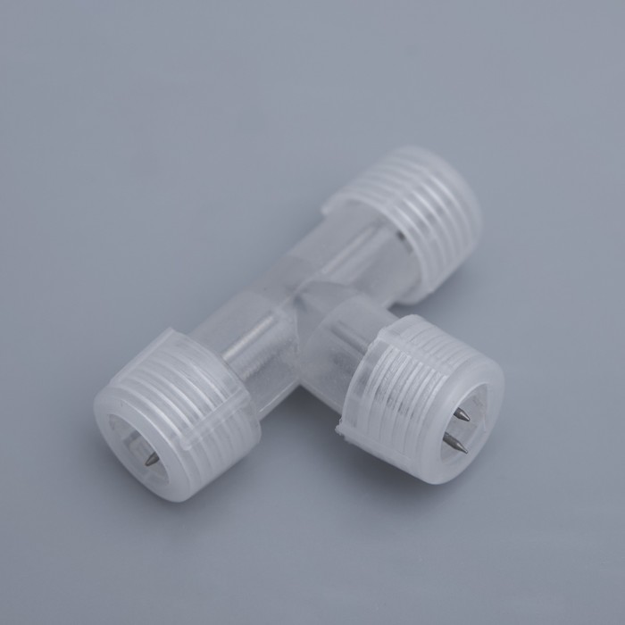 

Т-образный коннектор Luazon Lighting для светового шнура 13 мм, 2-pin(5 шт.)