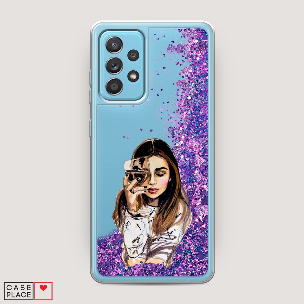 

Чехол Awog на Samsung Galaxy A52 / Самсунг A52 "Девушка с бокалом", Разноцветный, 2102492-1