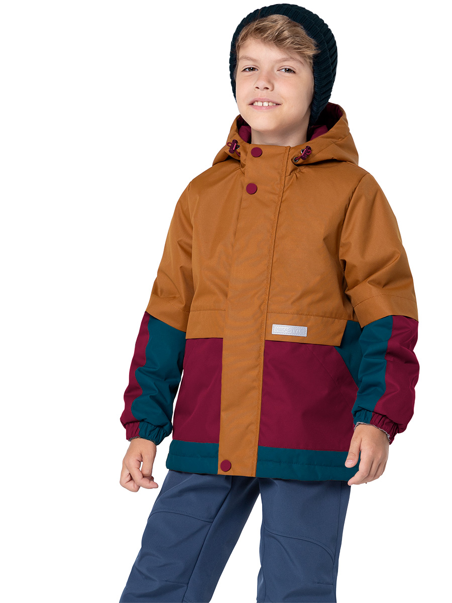 

Куртка детская NIKASTYLE 4м2924, коричневый, 128, 4м2924