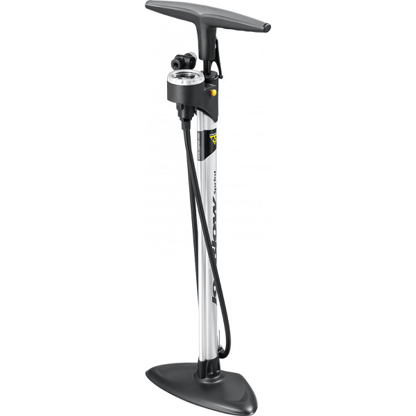 Насос Topeak JoeBlow Turbo floor pump напольный TJB-SPT серебристый