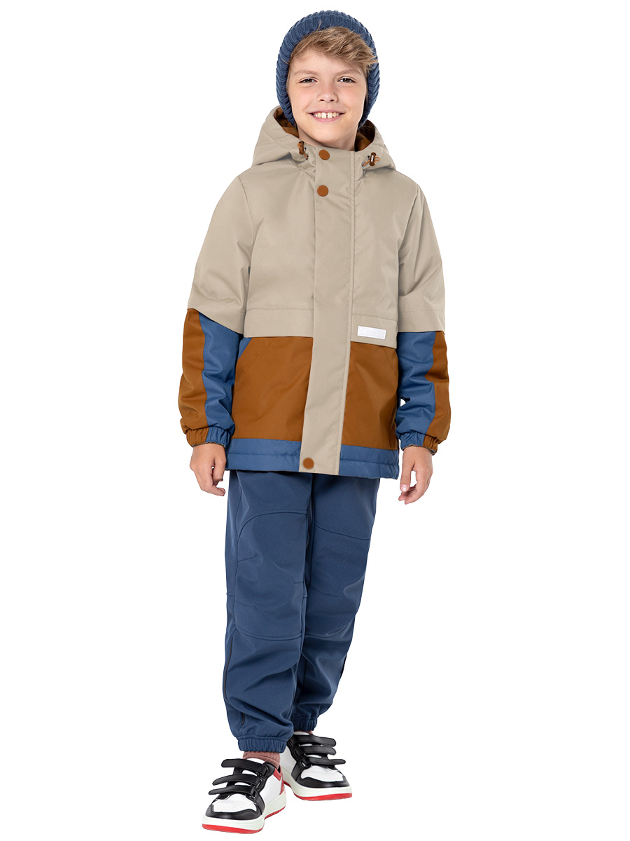 

Куртка детская NIKASTYLE 4м2924, бежевый, 140, 4м2924