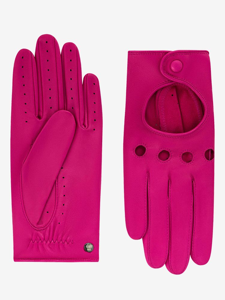 Перчатки женские ROECKL 11013-643 розовые, р.7.5