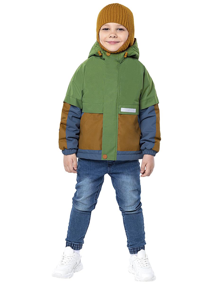 

Куртка детская NIKASTYLE 4м2724, зеленый, 104, 4м2724