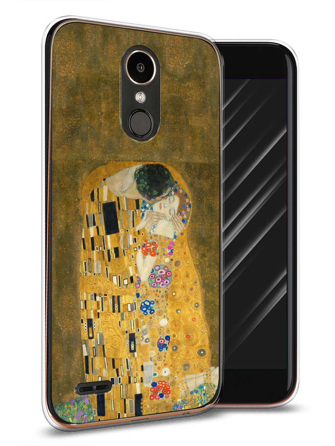 

Чехол Awog на LG K10 2017 "Поцелуй Гюстава Климта", Желтый;коричневый, 81350-9