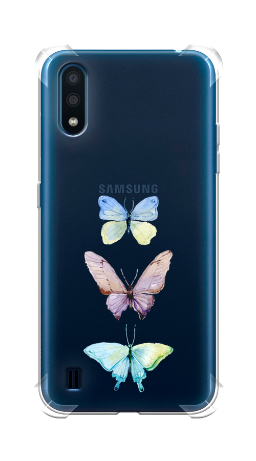 

Чехол Awog на Samsung Galaxy M01 / Самсунг M01 "Акварельные бабочки", Фиолетовый, 2101151-1