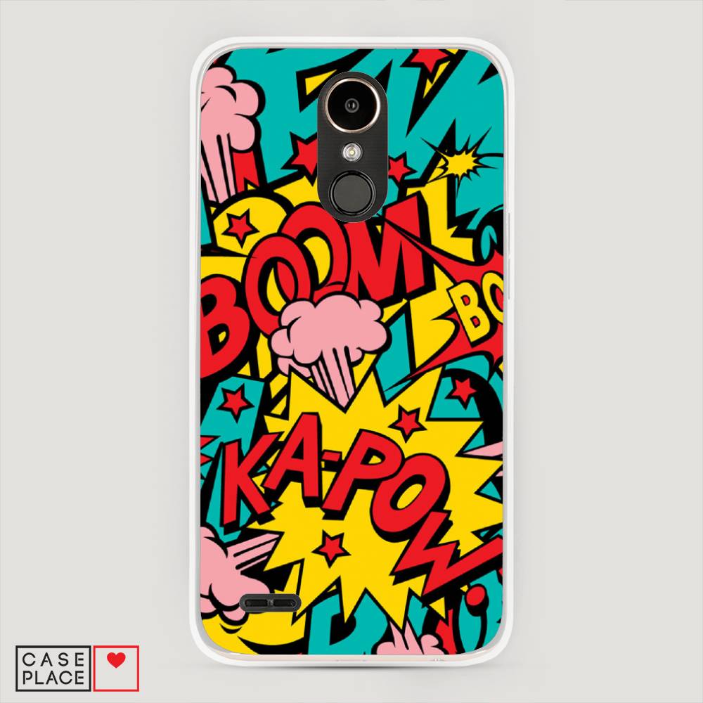 фото Чехол awog "постер pop art" для lg k10 2017