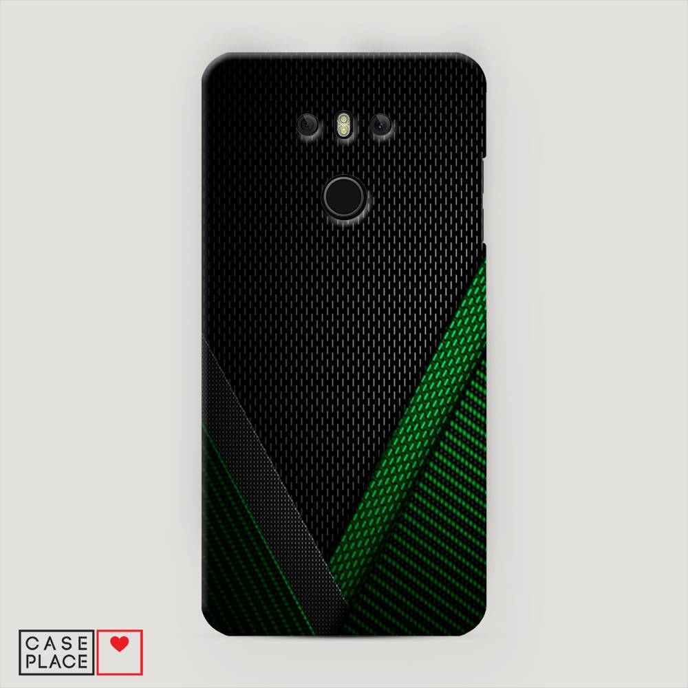 

Чехол Awog "Зеленый карбон" для LG G6, 80820-2