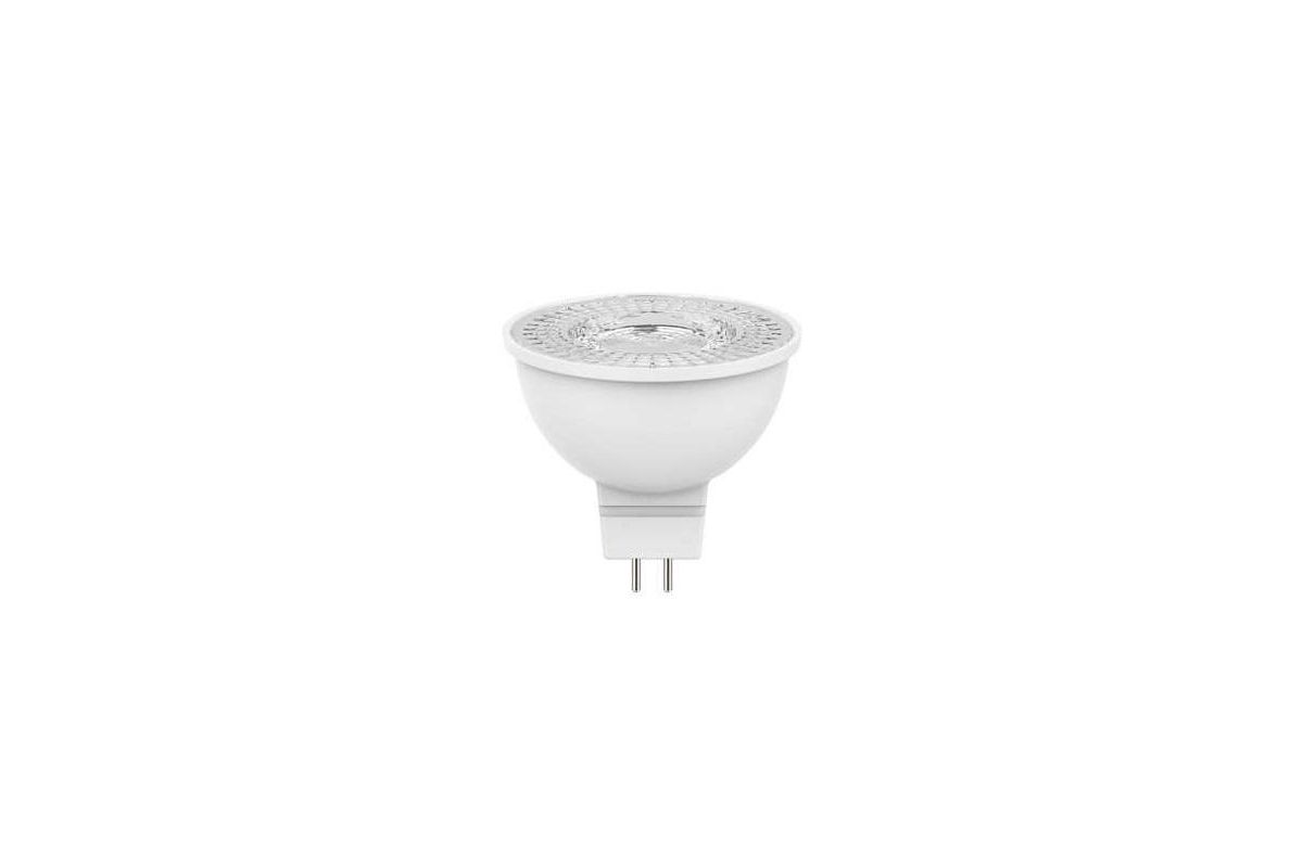 

Лампа светодиодная OSRAM MR16 Gu5.3 220V 4W 5000K 380Лм диффузор, LEDVANCE 4.2W 5000К GU5.3 380lm (431068)