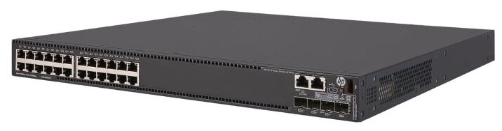 фото Hpe коммутатор hpe flexnetwork 5510 jh147a 24g 4sfp+ 24poe+ hi 1-slot switch