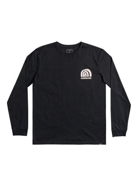 

Лонгслив мужской Quiksilver EQYZT06671 черный S, EQYZT06671