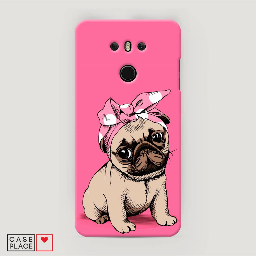 фото Чехол awog "dog pin-up" для lg g6