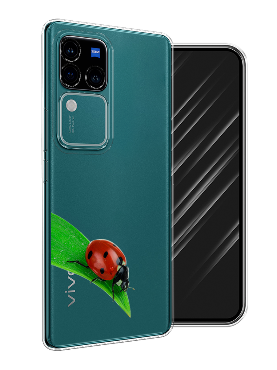 

Чехол Awog на Vivo V30 Pro/S18 Pro "На счастье", Белый;красный;зеленый, 269950-1