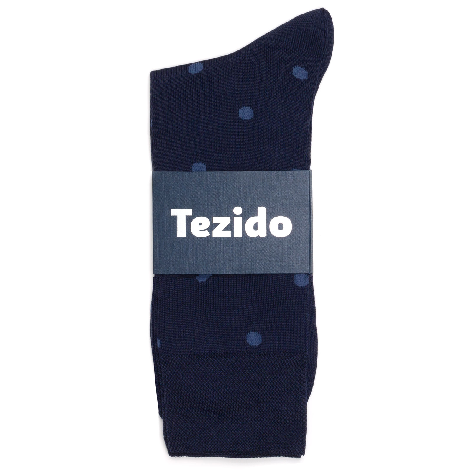 Носки унисекс Tezido Premium голубые 44-46