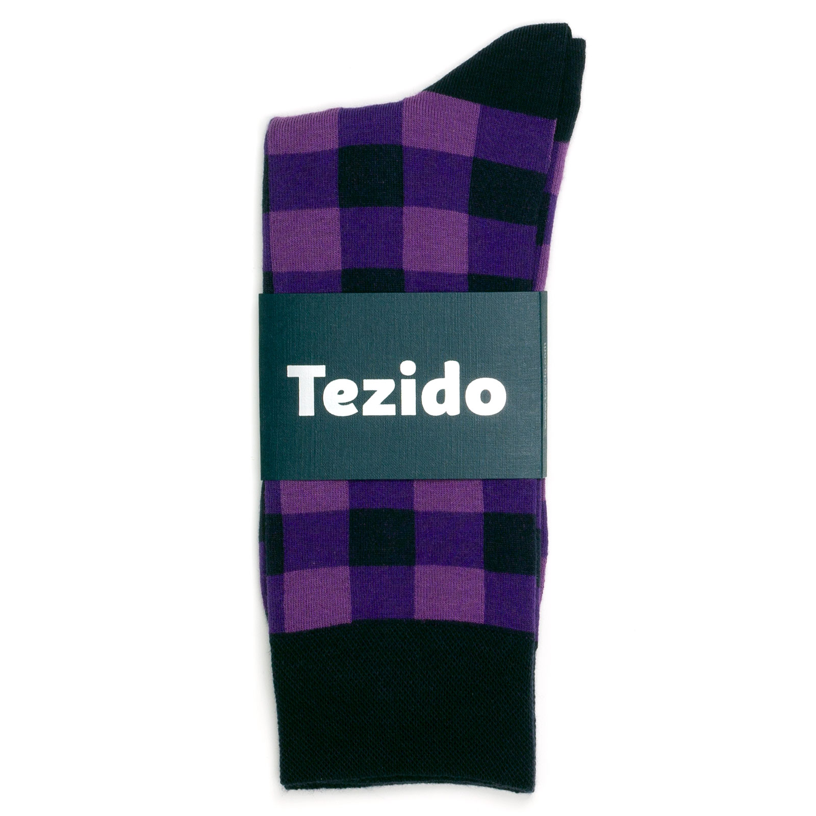 Носки унисекс Tezido Lumber фиолетовые 41-46