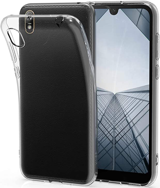 фото Силиконовый чехол jack case для huawei y5 (2019) прозрачный