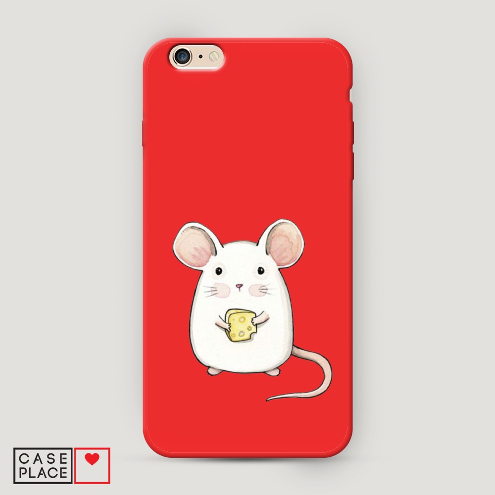 

Чехол Awog на Apple iPhone 6 Plus / Айфон 6 Plus "Мышка", Разноцветный, 10553-1