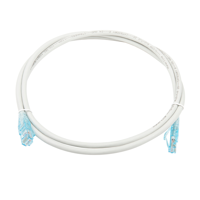 Кабель витая пара патч-корд Hyperline PC-LPM-UTP-RJ45-RJ45-C6-15M-LSZH-GY 15m 800₽