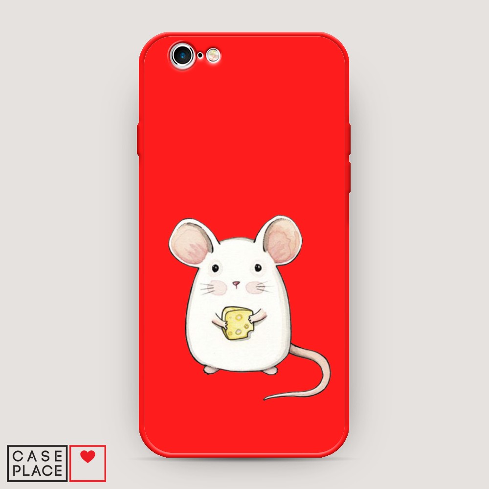 

Чехол Awog на Apple iPhone 6 / Айфон 6 "Мышка", Разноцветный, 10453-1