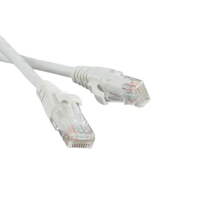 фото Кабель витая пара патч-корд hyperline pc-lpm-utp-rj45-rj45-c6-1m-lszh-wh 1.0m