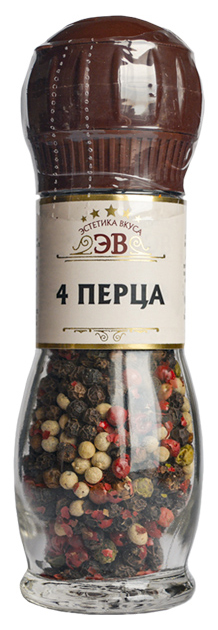 фото Специи 4 перца эстетика вкуса мельница 35 г