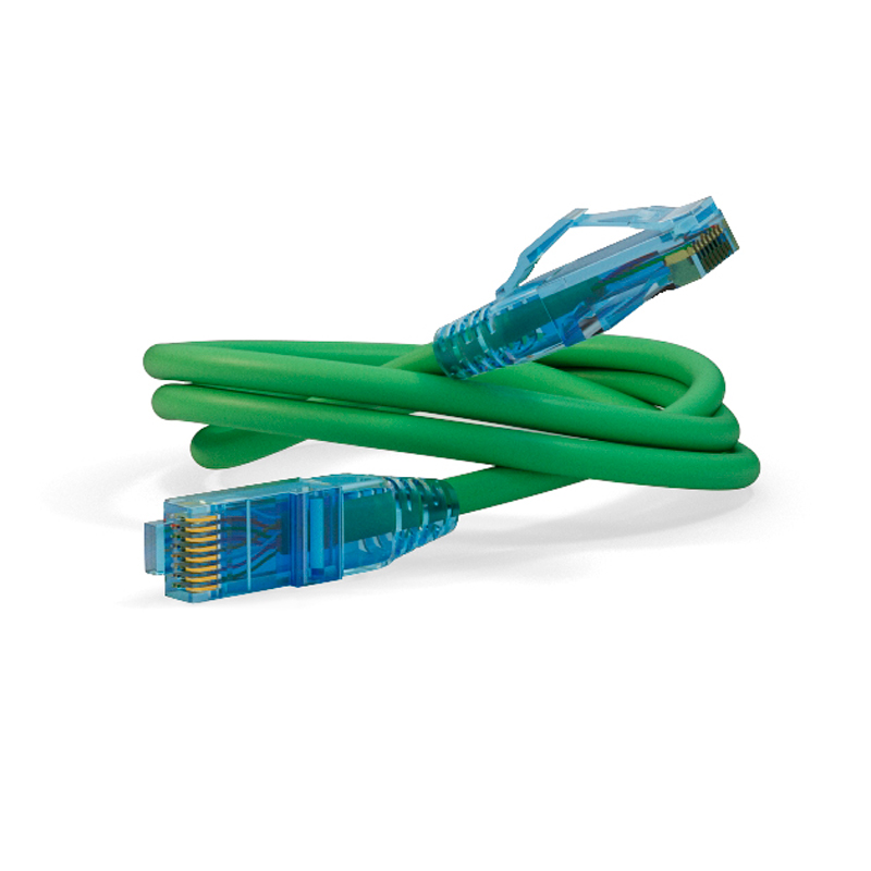 

Кабель Hyperline RJ45-RJ45 вилка-вилка 1.5м (PC-LPM-UTP-RJ45-RJ45-C6-1.5M-LSZH-GN) зеленый