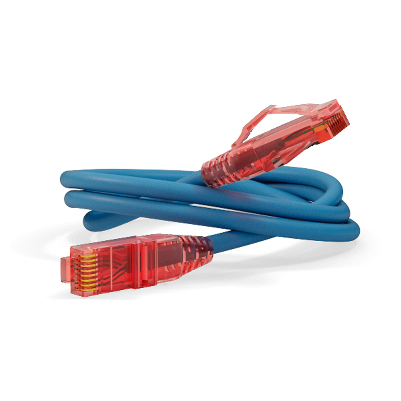 

Кабель витая пара патч-корд Hyperline PC-LPM-UTP-RJ45-RJ45-C5e-2M-LSZH-BL 2.0m, Синий