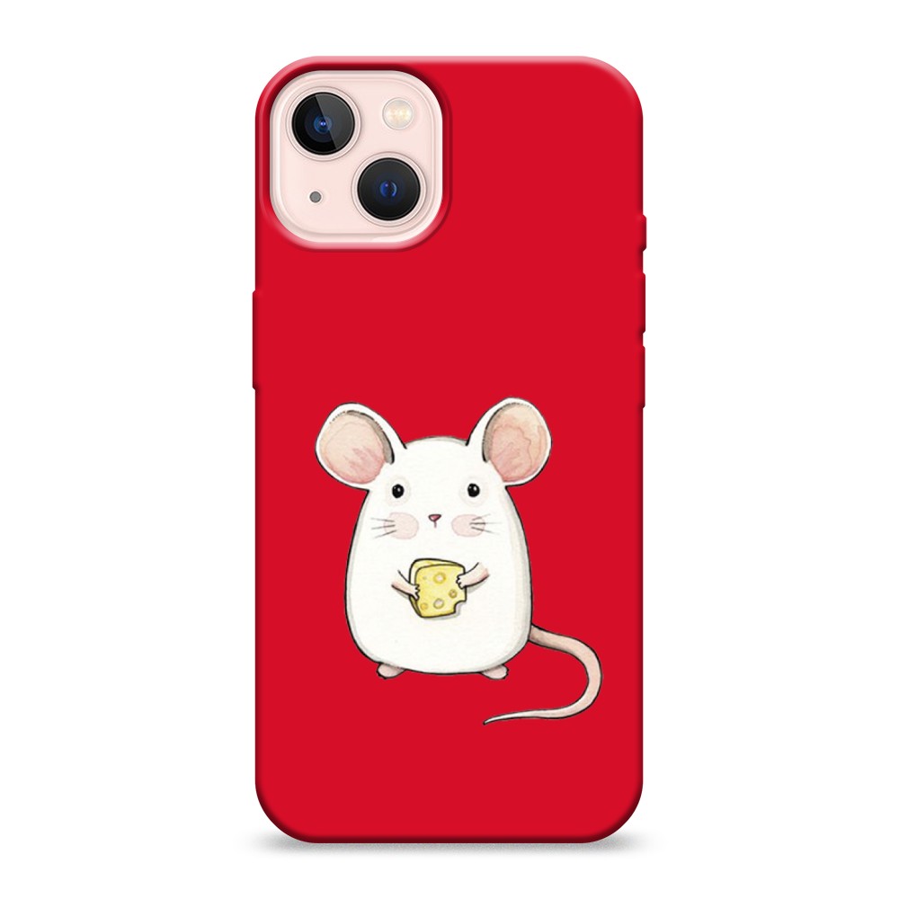 

Чехол Awog на Apple iPhone 13 / Айфон 13 "Мышка", Разноцветный, 14253-1