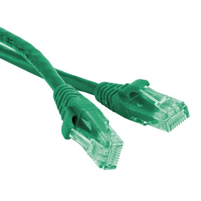 фото Кабель витая пара патч-корд hyperline pc-lpm-utp-rj45-rj45-c5e-0.5m-lszh-gn 0.5m