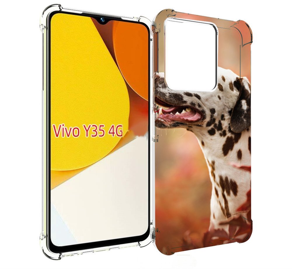 

Чехол MyPads далматин для Vivo Y35 4G 2022 / Vivo Y22, Прозрачный, Tocco