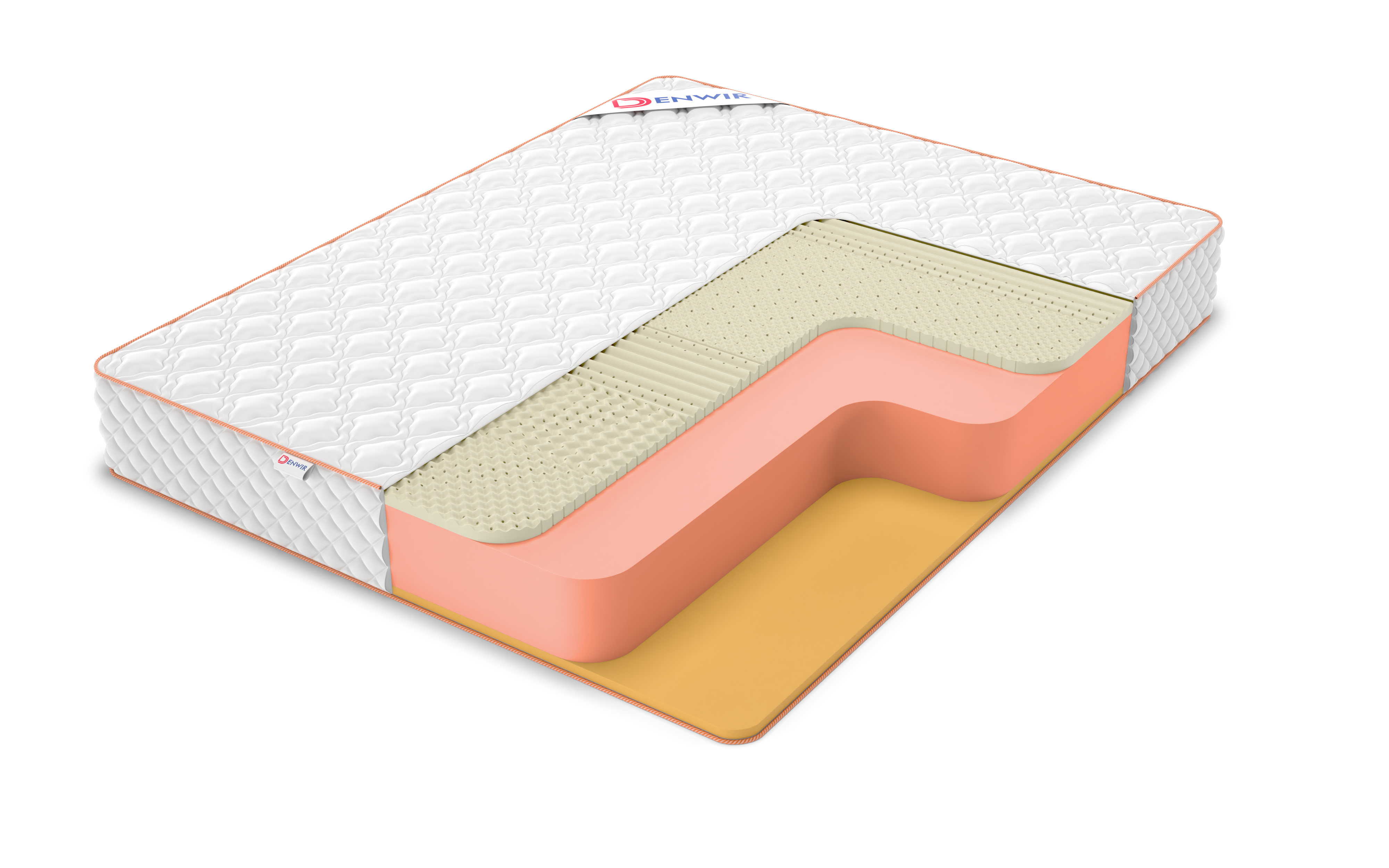 

Матрас беспружинный DENWIR TOP MEMO SOFT RELAX 23/chstmat_TMSR23_85x200, Белый, TOP MEMO SOFT RELAX 23