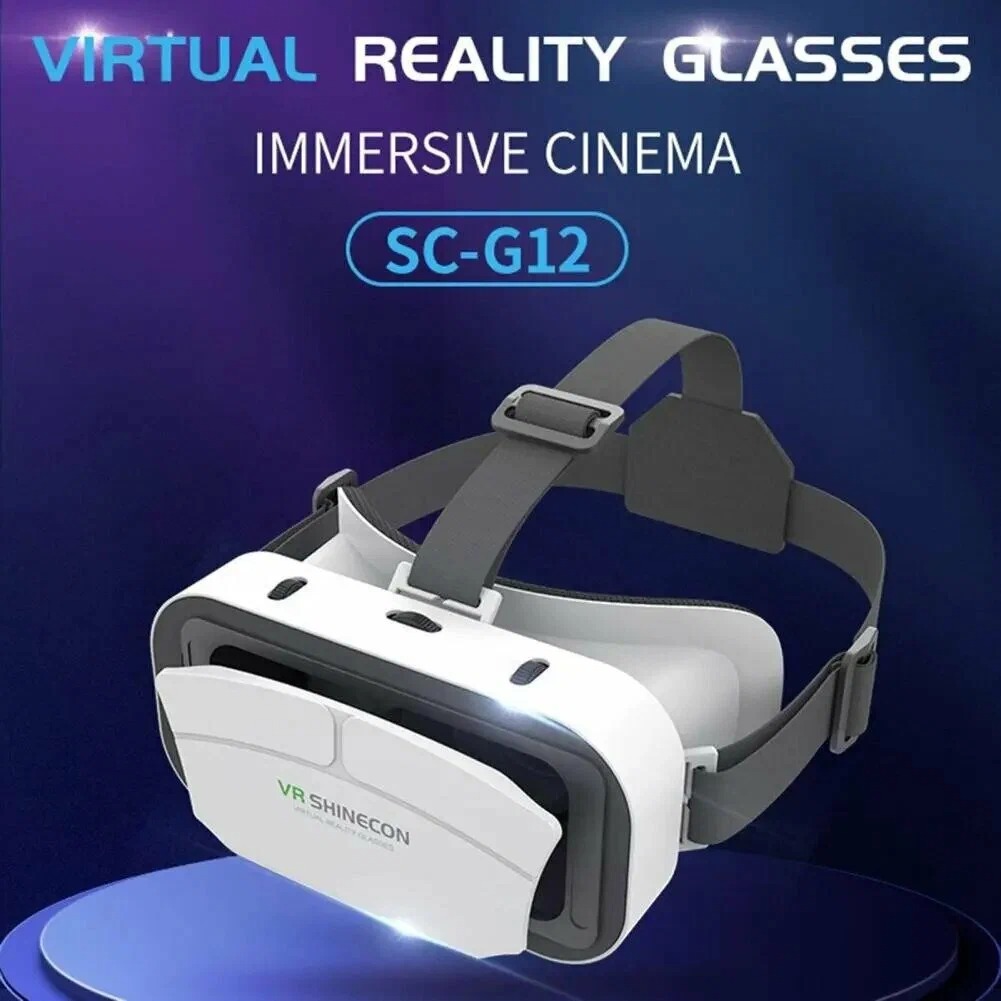 

Виртуальные очки для смартфона VR SHINECON G12 белые, G 12