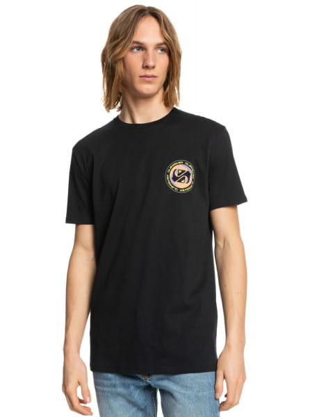

Футболка мужская Quiksilver EQYZT06546 черная XS, EQYZT06546