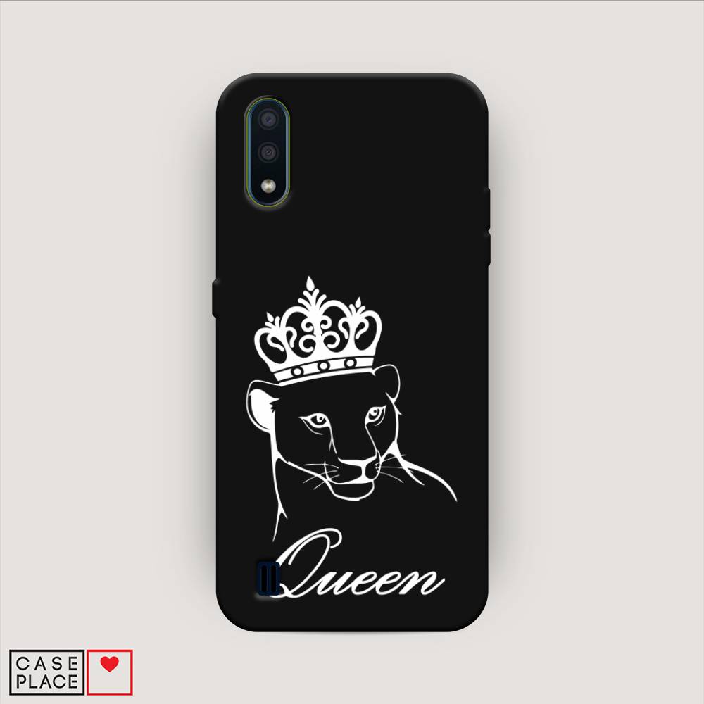 

Чехол Awog на Samsung Galaxy M01 / Самсунг M01 "Львица королева", Бежевый;прозрачный, 2101152-1