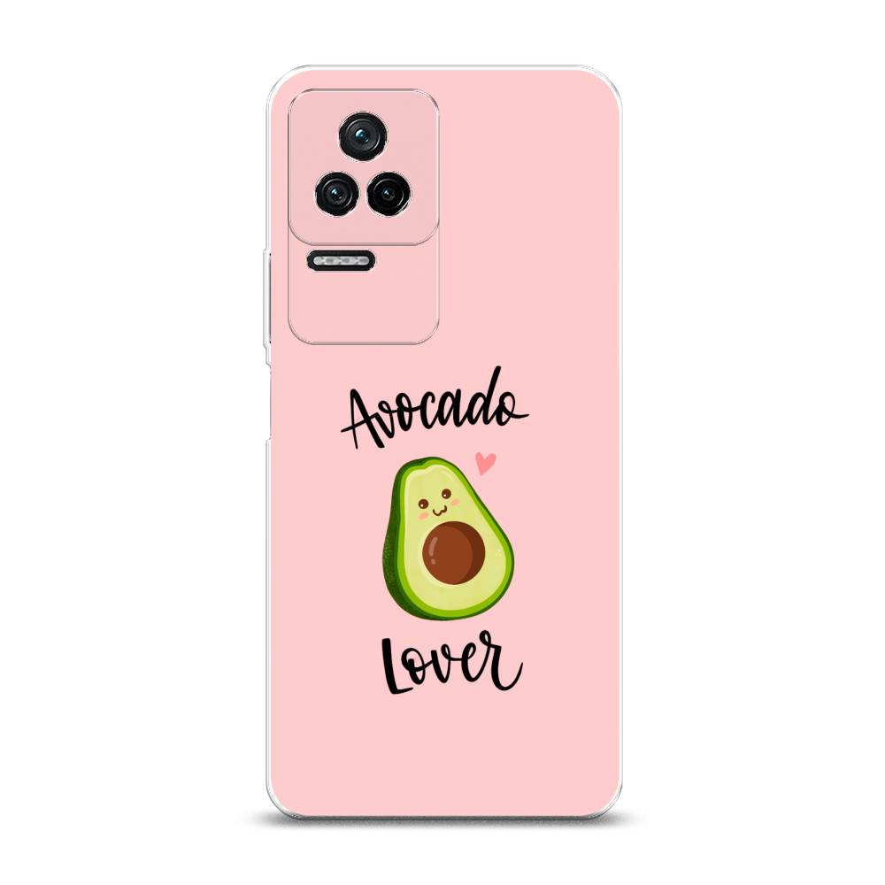 

Чехол на Xiaomi Poco F4/Redmi K40S "Avocado lover", Розовый;зеленый, 314650-6