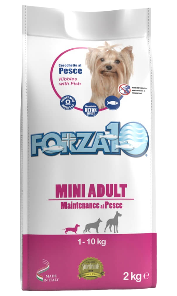 

FORZA10 FORZA10 DOG MAINTENANCE ADULT MINI для взрослых собак маленьких пород с рыбой (2 +