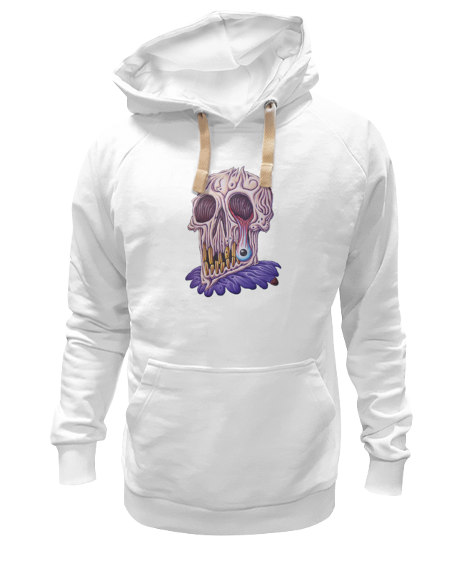 

Худи унисекс Printio Zombie art белое 2XL, Белый, Zombie art