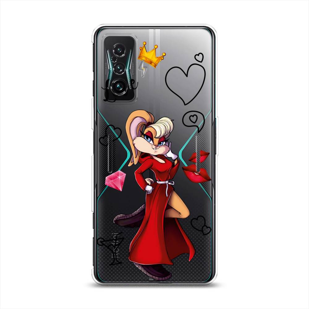 

Чехол на Xiaomi Redmi K50 GE "Rich Lola Bunny", Красный;бежевый;оранжевый, 314350-6