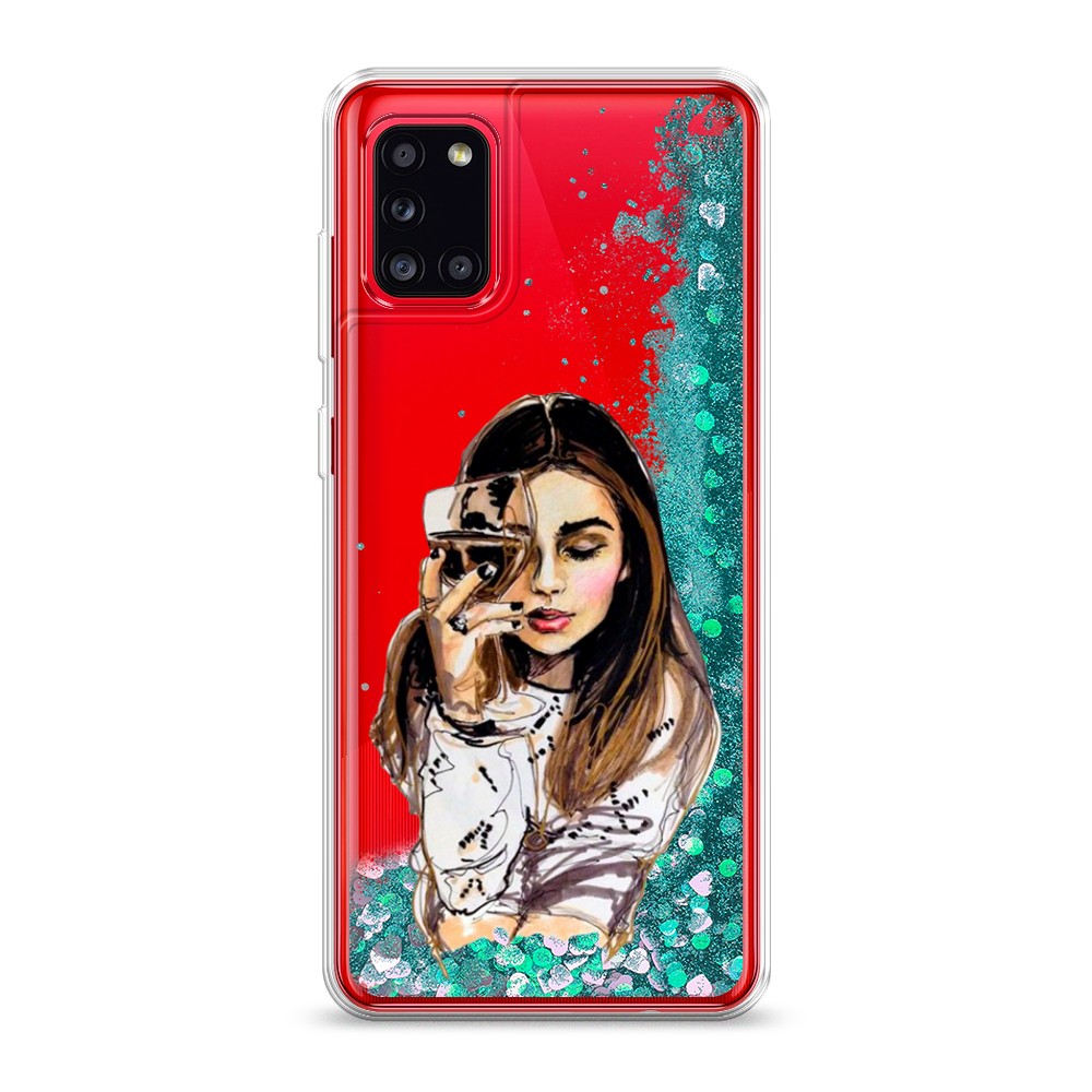 

Чехол Awog на Samsung Galaxy A31 / Самсунг A31 "Девушка с бокалом", Разноцветный, 2100395-1