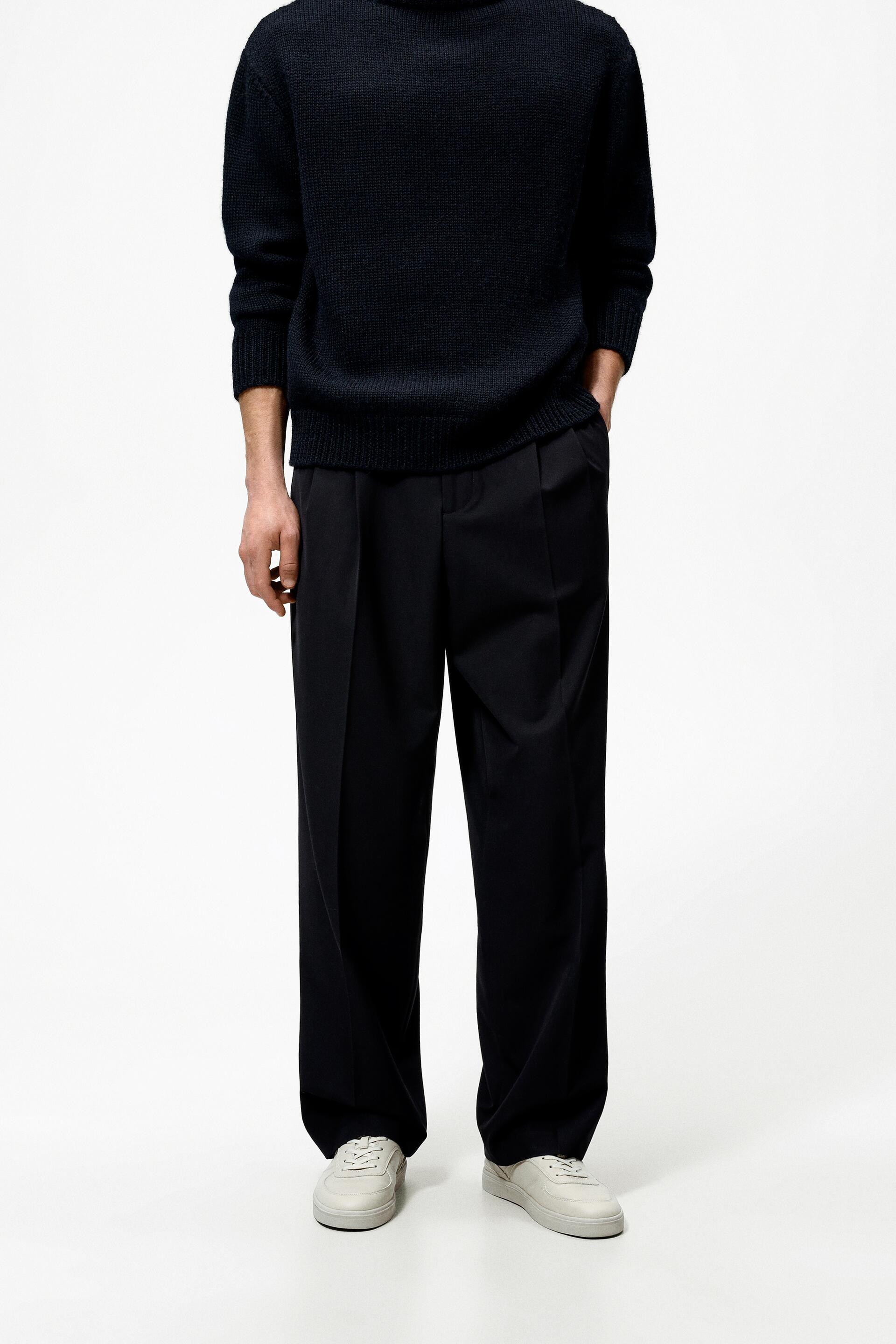 

Брюки мужские ZARA 08288788 черные XL (доставка из-за рубежа), 08288788
