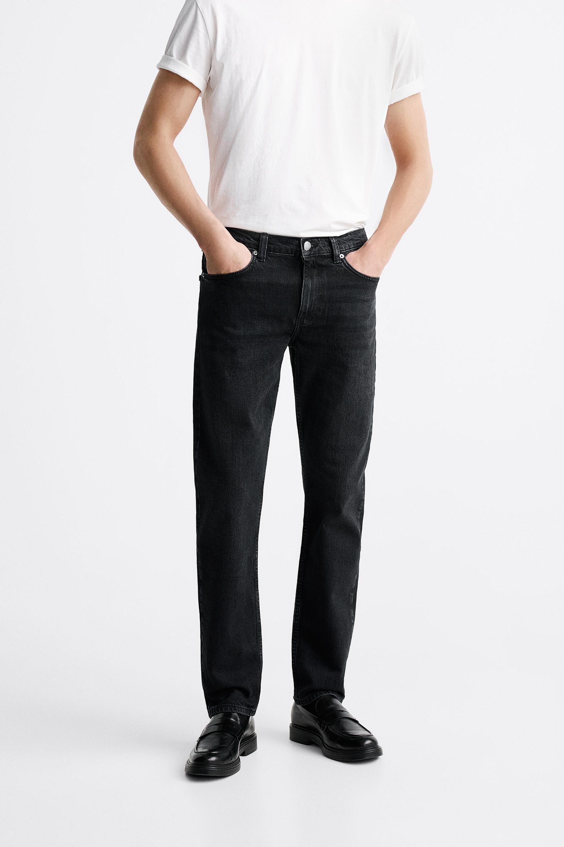 

Джинсы мужские ZARA 03991476 черные 40 (доставка из-за рубежа), 03991476