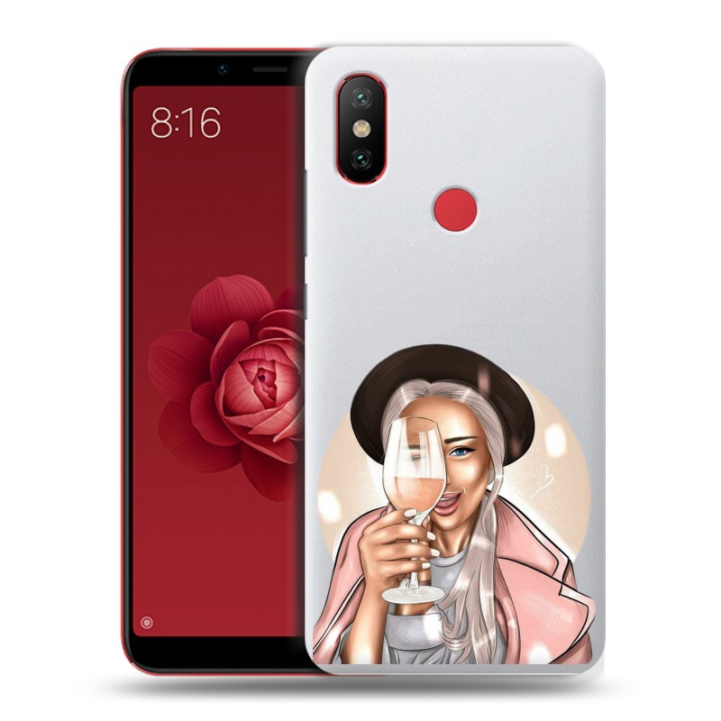 

Прозрачный чехол для Xiaomi Mi A2, 58985